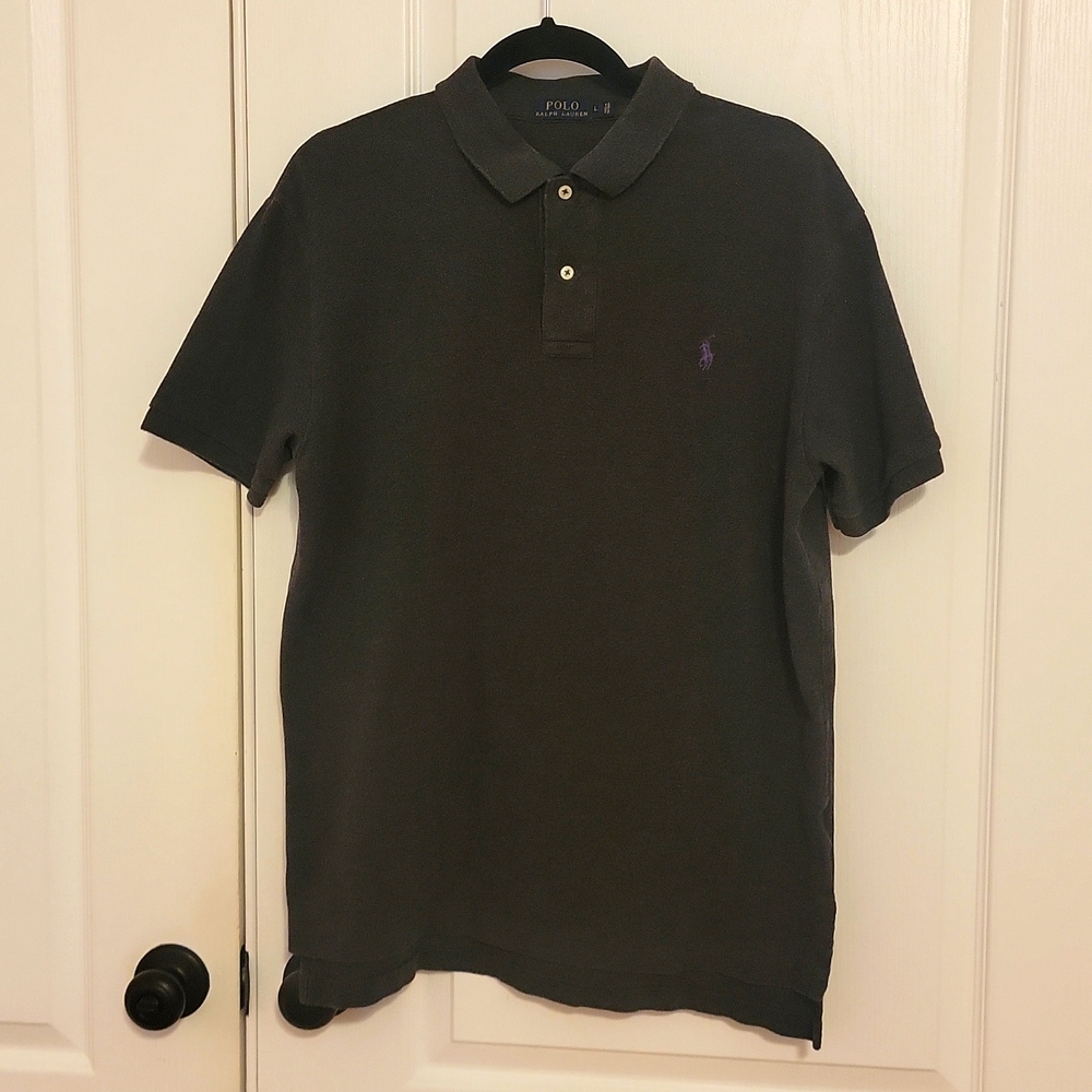 Polo Ralph Lauren dark grey sz Large EUC